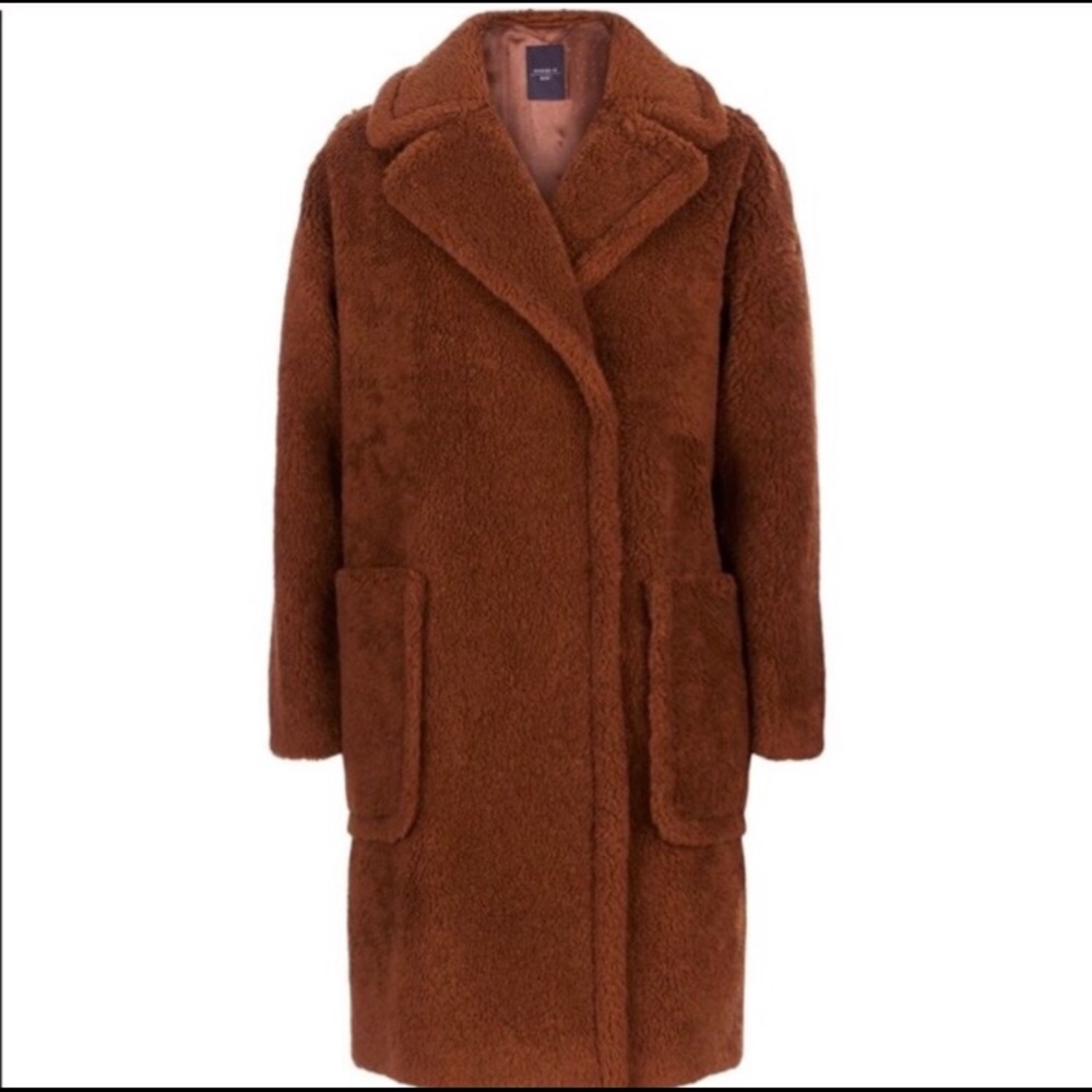 Max Mara Teddy wool/camel coat